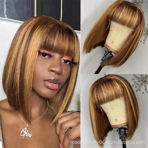 2021 Wholesale Colored Human Hair  P4/27 Human Hair Bundles